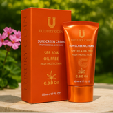 کرم ضد آفتاب spf30 برند لاکچری کوین ساخت فرانسه مناسب برای تمامیه پوست ها