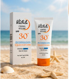 کرم ضد آفتاب spf۳۰ بی رنگ حجم ۴۰ میل برند ویتابلا درجه 1